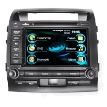 EasyGo Land Cruiser 200: Дисплей 8.0" TFT (800 х 480), сенсорный