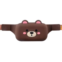 Сумка PRC на пояс Cartoon Face 27x8x5 brown: Тип Сумка