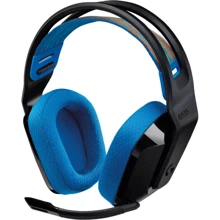 Наушники Logitech G535 Lightspeed Wireless Black/Blue (939-002219): Тип конструкции полноразмерные