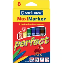 Фломастери CENTROPEN 8610 Perfect Maxi, набір 8 шт. (8610/08): Тип Cтандарт