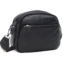 Женская сумка через плечо Keizer черная (K11208-black): Пол Женский