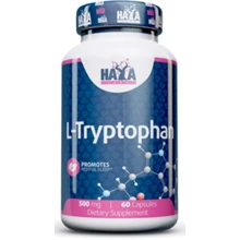 Haya Labs L-Tryptophan 500 mg Триптофан 60 капсул: Тип Триптофан