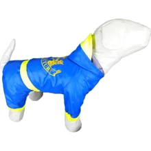 Дождевик для собак Dogs Bomba Juicy Couture M-3 Размер 8 Синий: Тип Дождевики