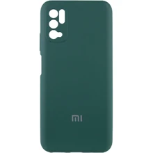 Чехол для телефонов Mobile Case Silicone Cover Shield Camera Pine Green for Xiaomi Redmi Note 10 5G / Poco M3 Pro / Poco M3 Pro 5G: Совместимость Xiaomi Redmi Note 10 5G / Poco M3 Pro / Poco M3 Pro 5G
