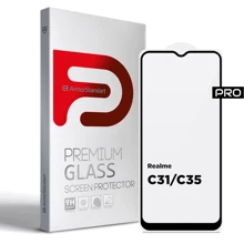 Аксессуар для смартфона ArmorStandart Tempered Glass Pro Black for Realme C31 / C35 (ARM61475): Совместимость Realme C31 / C35