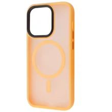 Чехол для iPhone WAVE Matte Insane Case with MagSafe Orange for iPhone 14 Pro: Цвет оранжевый