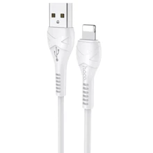 Кабель Hoco USB Cable to Lightning X37 Cool Power 1m White: Тип USB Cable - Lightning