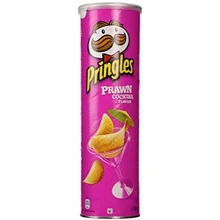 Чипсы Pringles Prawn Cocktails (190 г) (WT3519): Вес нетто 190 г