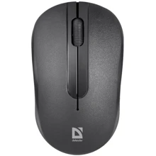 Мишка Defender Datum MM-285 Black (52285): інтерфейс підключення Wireless