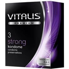 Презервативи Vitalis Premium Strong 3 шт (40306): Тип Для максимального захисту