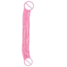 Двухсторонний фаллоимитатор CHISA 12.8 Inch Dildo Pink: Назначение Вагинальные