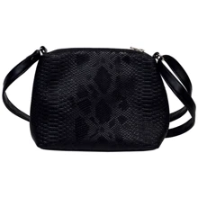 Женская сумка через плечо Sambag Rose LZN черная (94100070): Пол Женский