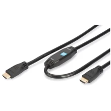 Кабель и переходник Digitus HDMI to HDMI 30.0m (AK-330105-300-S): Тип кабель