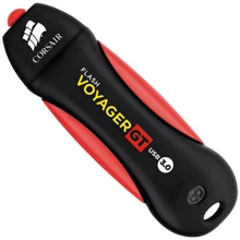 USB-флешка Corsair 256GB Voyager USB 3.0 Black / Red (CMFVYGT3C-256GB): Стандарт USB USB 3.1