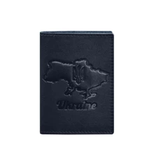Обкладинка для паспорта BlankNote синя (BN-OP-UA-M-navy-blue): Стать Унисекс