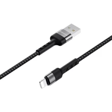 Кабель Borofone USB Cable to Lightning Advantage 1m Black (BX34): Тип USB-C - Lightning