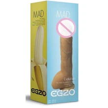 Фаллоимитатор на присоске Egzo DS007 20x5 см: Назначение Вагинальные
