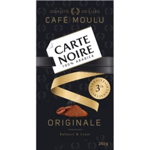 Кофе молотый Carte Noire Original 100% Арабика 250 г (8714599108048): Вид напитка кофе молотый