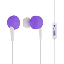 Наушники Koss KEB6i Violet (186602): Тип конструкции внутриканальные