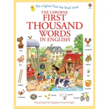 First Thousand Words in English / Перша 1000 слів англійською: Виробник Usborne