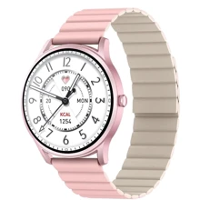 Смарт-часы Kieslect Lora Lady Pink: Дисплей 1.32" AMOLED (360х360)