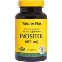 Nature's Plus Inositol, 600 mg, 90 Tablets (NTP2137) Инозитол: Форма выпуска Таблетки