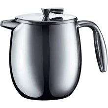 Френч-пресс Bodum Columbia 0.5 л нержавеющая сталь, с двойными стенками (11055-16): Цвет нержавеющая сталь