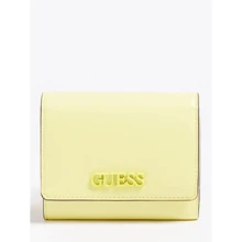 Жіночий гаманець Guess Central City Slg Sml Trifold світло-жовтий (SWVG8109430-LIM): Стать жіночий