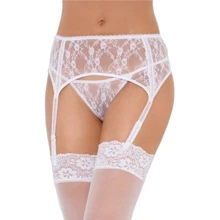 Пояс для панчіх SoftLine - Garterbelt 3311, M/L (white): Для кого Для жінок