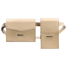 Набор женских сумок поясная/кроссбоди BlankNote Mini светло-бежевый (BN-BAG-38-light-beige): Пол Женский