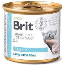 Влажный корм для котов Brit GF Veterinary Diet Cat Cans Obesity 200 г (8595602549849): Тип Влажный корм