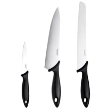 Набор кухонных ножей Fiskars Essential Starter 3 шт. (1023784): Наименование Набор кухонных ножей 3 пр.