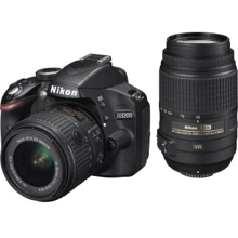 Nikon D3200 Kit (18-55mm) VR II + (55-300mm) VR Офіційна гарантія: Тип матриці CMOS