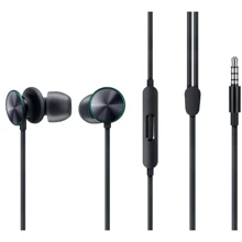 Навушники OPPO O-Fresh MH151 3.5mm Black: Тип конструкції вакуумні