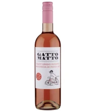 Вино Gato Matto Pinot Grigio delle Venezie Rosato сухе рожеве 11.5 % 0.75 л (VTS2903740): Країна виробник Італія