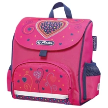 Рюкзак детский Herlitz Pre-Mini Hearts Pink Сердце (50014088): Возрастная группа от 3 до 7 лет