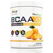 Аминокислота для спорта Genius Nutrition BCAA-X5 360 g / 30 servings / Orange: Вкус Апельсин