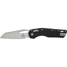 Нож Microtech MSI Tri-Grip 30th Anniversary Polymer Black Stonewash Standard black (1409.06.38): Тип ножа Туристический