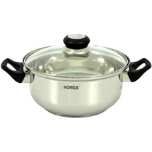 Кастрюля Rotex RC011-18 Bergamo: Тип Традиционная