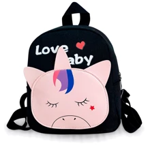 Детский рюкзак Evo-kids Small Unicorn-2 Black (2418-19 Black Unicorn-2): Возрастная группа от 2 до 7 лет