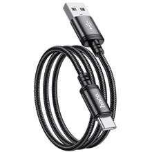 Кабель Hoco USB Cable to USB-C X89 Wind 3A 1m Black: Тип USB Cable - USB-C