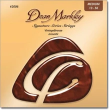 Струна для гитар Струны DEAN MARKLEY 2006 VINTAGEBRONZE ACOUSTIC MED (13-56): Тип Комплект струн