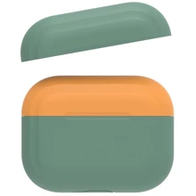 Чехол для наушников AhaStyle Silicone Duo Case Midnight Green/Orange (AHA-0P200-DDO) for Apple AirPods Pro: Тип Чехол