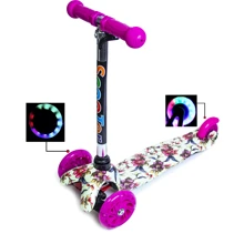 Самокат Mini Scooter. Lily (с рисунком): Количество колес 3