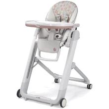 Стульчик для кормления Peg-Perego Siesta Follow Me Aquarelle цветочная фантазия (IH03000002BL00A): Тип классический стульчик