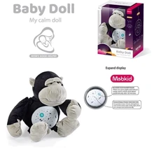 Ночник-проектор Baby Doll Горилла (MBQ 661-10 A): Особенности с проекцией, звуковое сопровождение, Регулируемая громкость
