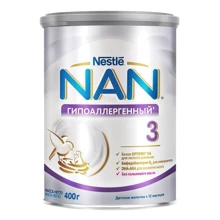 Детская смесь Nestle NAN 3 Гипоаллергенный +12 мес. 400 г (1000238): Тип Смеси молочные