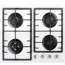 Варочная поверхность газовая Borgio 6192-15 (White Glass) FFD: Расположение панели Спереди справа