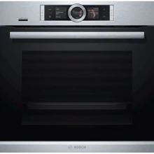 Духовой шкаф электрический Bosch HBG676ES6: Объем, л 71
