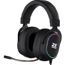 Наушники 2E Gaming HG350 RGB USB 7.1 Black (2E-HG350BK-7.1): Тип конструкции полноразмерные